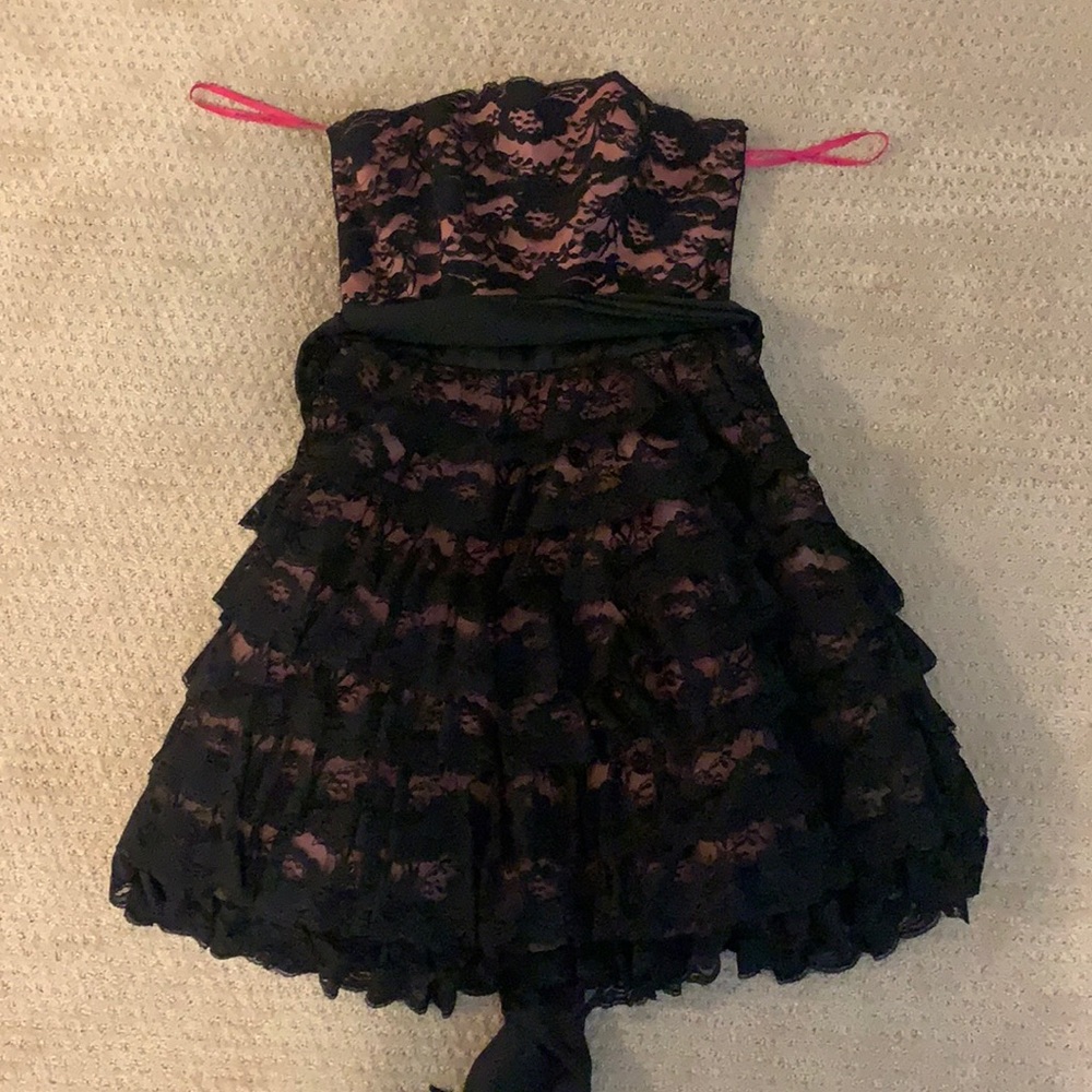 Lace Betsey Johnson dress with tullle
